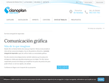 Tablet Screenshot of cianoplan.es